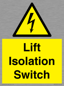Lift Isolation Switch